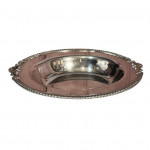 Fitting Copelands White & Baker oval serving dishes