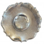 Silver plate cloche and tray
