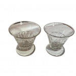 Pair of Georgian posset cups