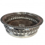 Pair of Georgian wine coasters