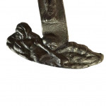 Circa 1700 cast lead crucifix