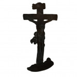 Circa 1700 cast lead crucifix