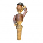 Doffing hat bottle stopper