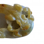 Chinese carved jade dragon