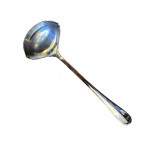 Large ornate silver plater punch bowl