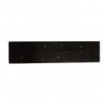 George III ebony and brass parallel ruler