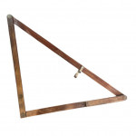 Large builder's folding set square