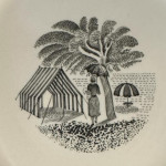 Eric Ravilious Wedgwood 'Garden' pattern plates