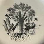 Eric Ravilious Wedgwood 'Garden' pattern plates