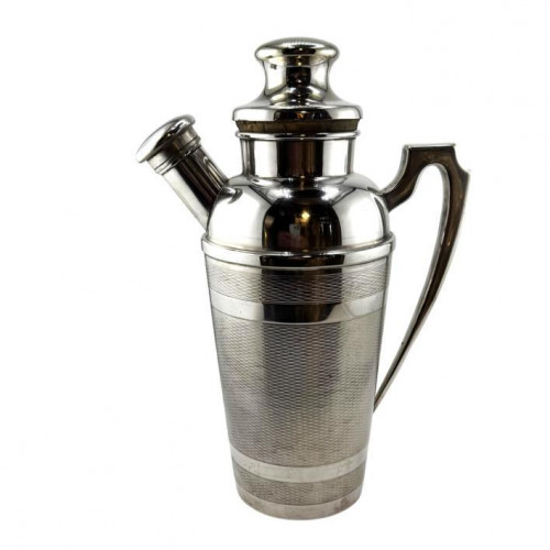 Art Deco engine turned cocktail shaker