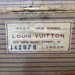 Fabulous Louis Vuitton Deauville trunk, circa 1870