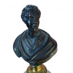Regency bronze bust of Lord Byron
