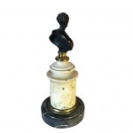 Regency bronze bust of Lord Byron