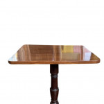 Mahogany snap top table