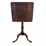 Mahogany snap top table
