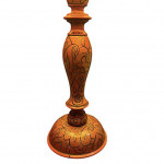 Persian enamel table lamp