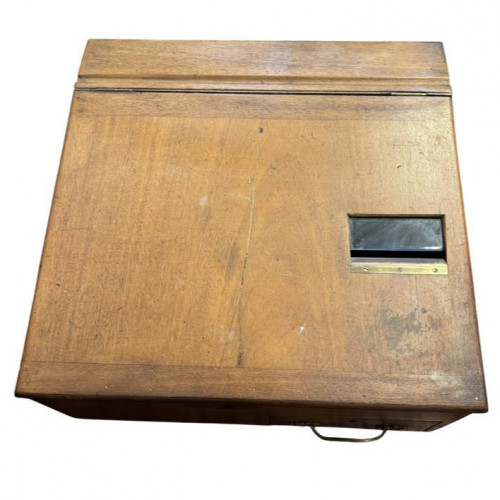 19th century counter top till