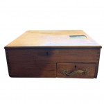 19th century counter top till