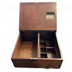 19th century counter top till