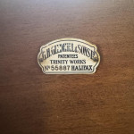 19th century counter top till