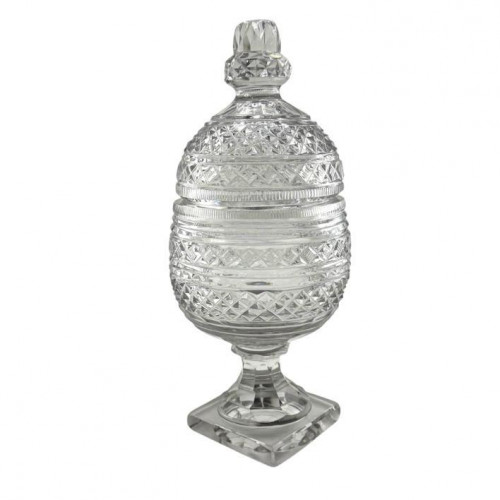George III cut glass sweet meat urn