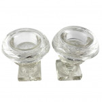 Irish cut glass salt cellars