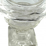 Irish cut glass salt cellars