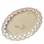 Regency creamware chestnut basket