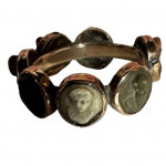 Naples Grand Tour lava cameo ring