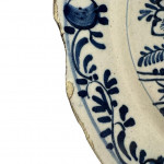 Early 18th century Dutch tin-glazed plate