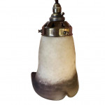 Pair of Muller Frères lamp shades