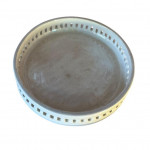 18th century creamware bottle coaster