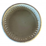 18th century creamware bottle coaster