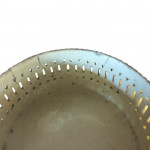 18th century creamware bottle coaster