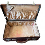 A Fine 19th Century Crocodile Skin Suitcase