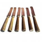 19th century German antler handled knives