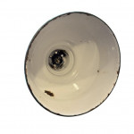 MaxLume green enamel lamp shades