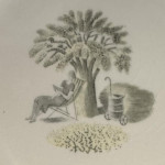 Eric Ravilious Wedgwood 'Garden' pattern plate