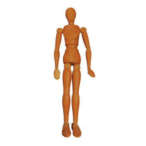 Large mid-century artist's lay figure