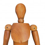 Large mid-century artist's lay figure