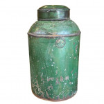 Toleware tea canister