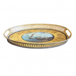 Toleware painted tray