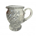 Pair of 19th century glass creamers