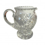 Pair of 19th century glass creamers