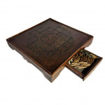 19th century scratch-built solitaire set