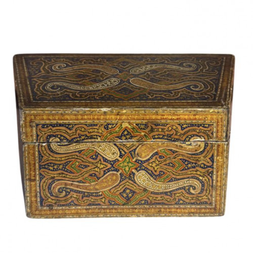 Persian lacquered box