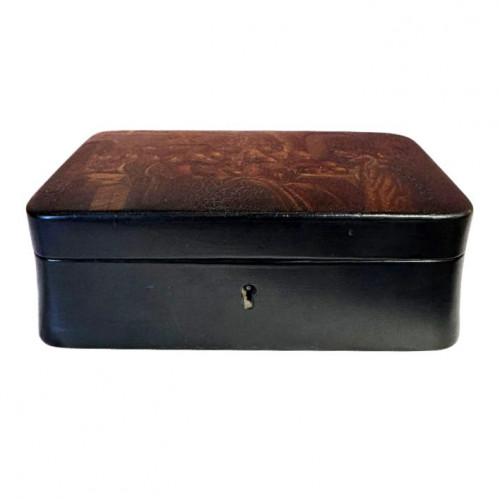 Vishnyakov papier-mâché jewellery box