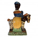 Soufflenheim pottery folk art figure