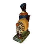 Soufflenheim pottery folk art figure