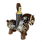 Soufflenheim pottery folk art figure